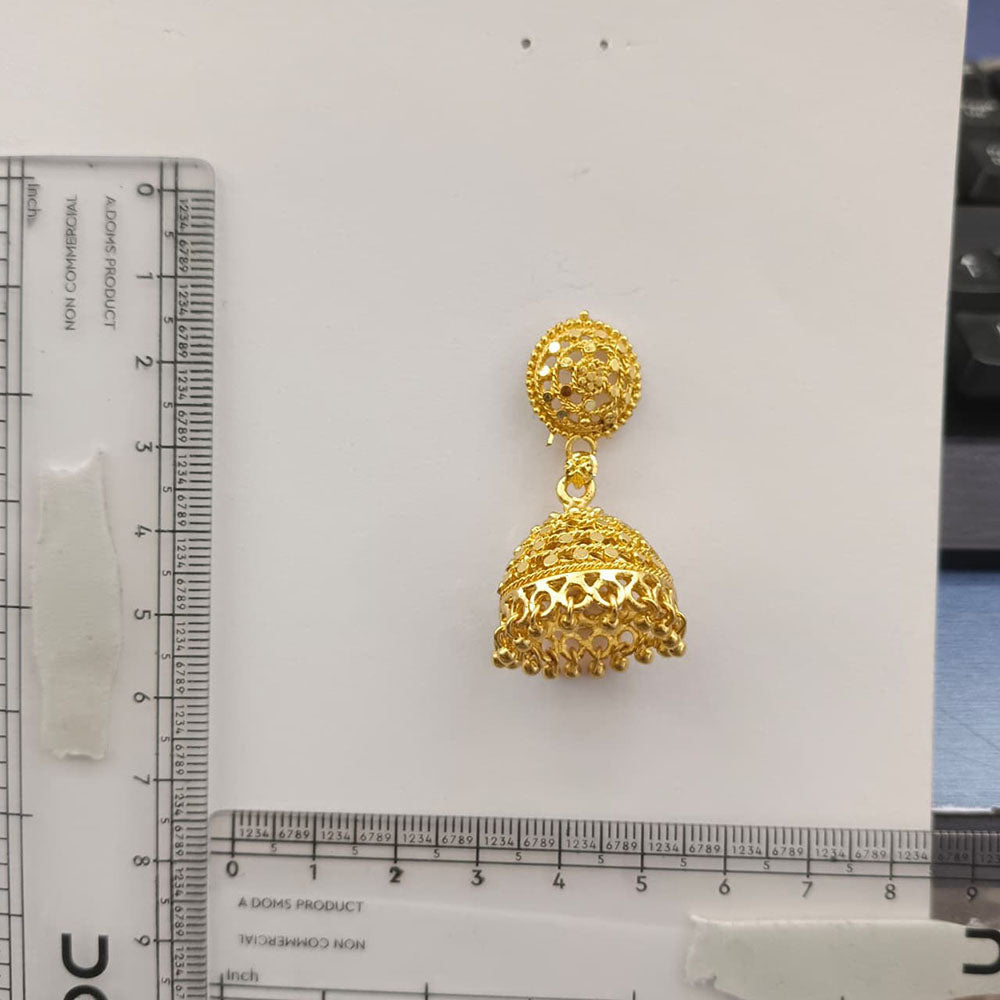 The99Jewel Traditional Gold Plated Jhumki Earrings | Designer Indian Earrings for Women & Girls