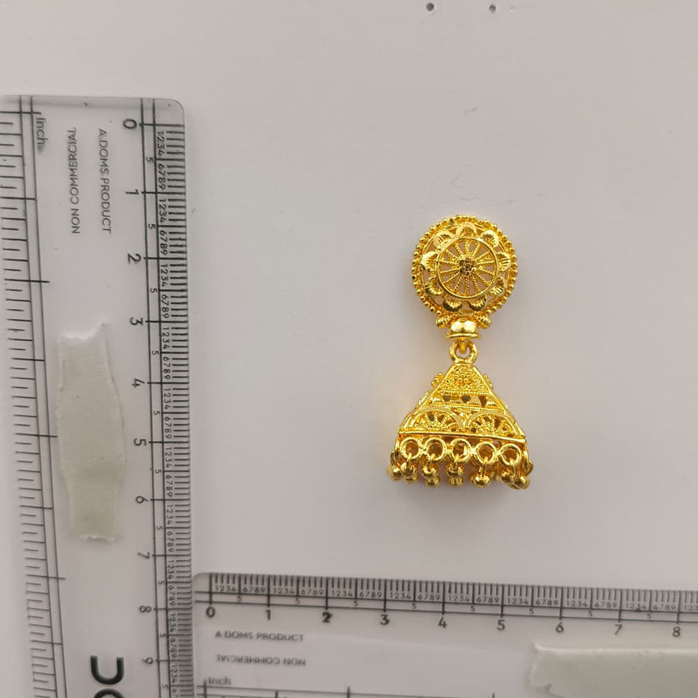 The99Jewel Traditional Gold Plated Jhumki Earrings | Designer Indian Earrings for Women & Girls