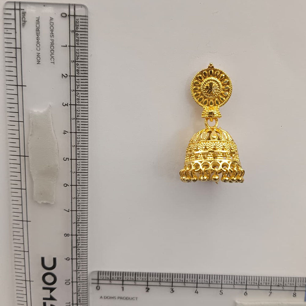 The99Jewel Heritage Inspired Gold Plated Jhumka Earrings | Traditional Designer Jewellery for Women