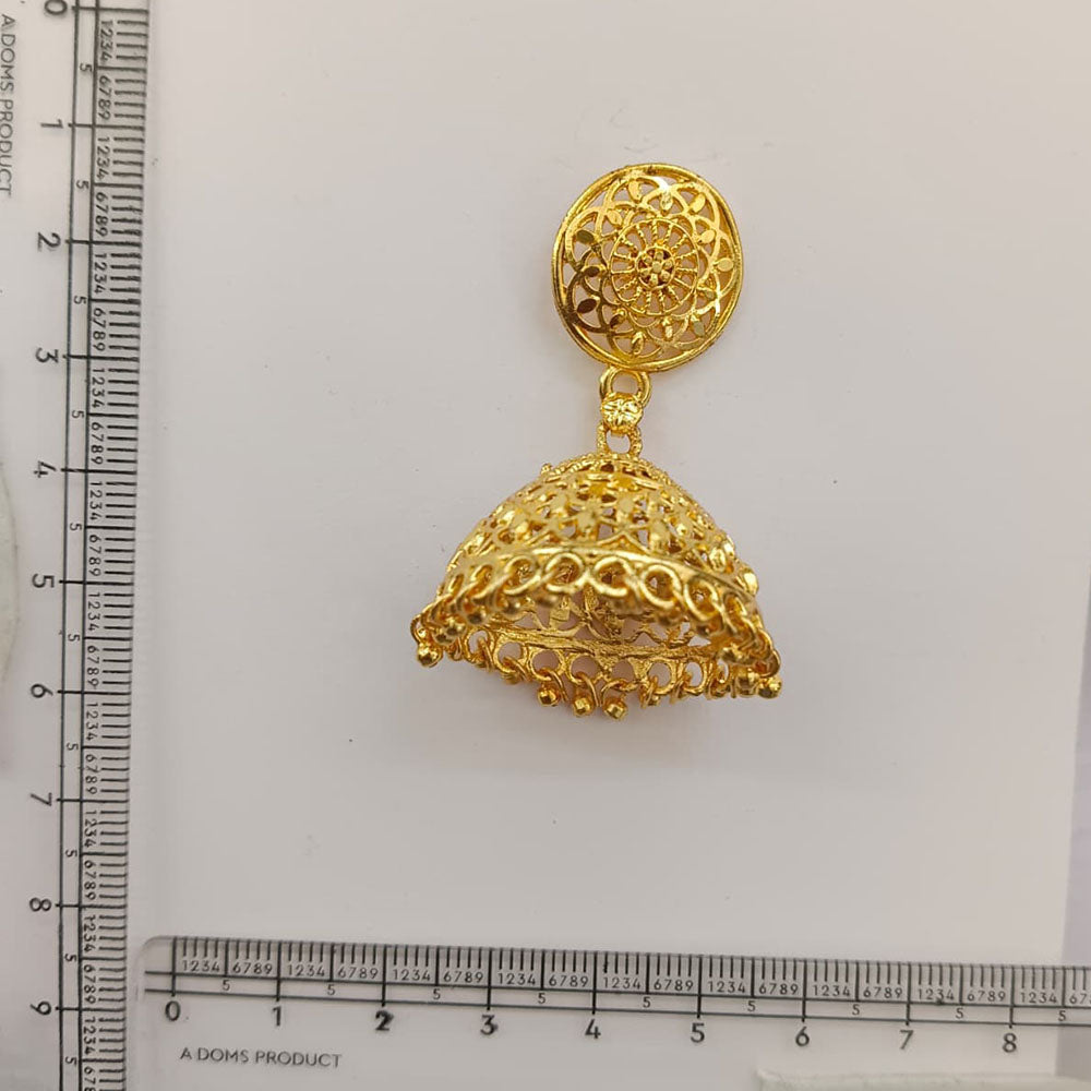The99Jewel Heritage Inspired Gold Plated Jhumka Earrings | Traditional Designer Jewellery for Women