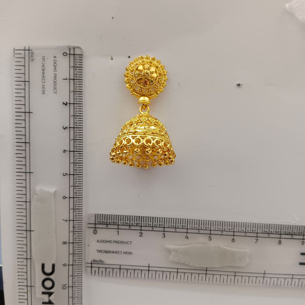 The99Jewel Heritage Inspired Gold Plated Jhumka Earrings | Traditional Designer Jewellery for Women
