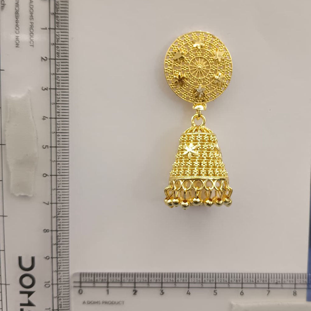 The99Jewel Heritage Inspired Gold Plated Jhumka Earrings | Traditional Designer Jewellery for Women