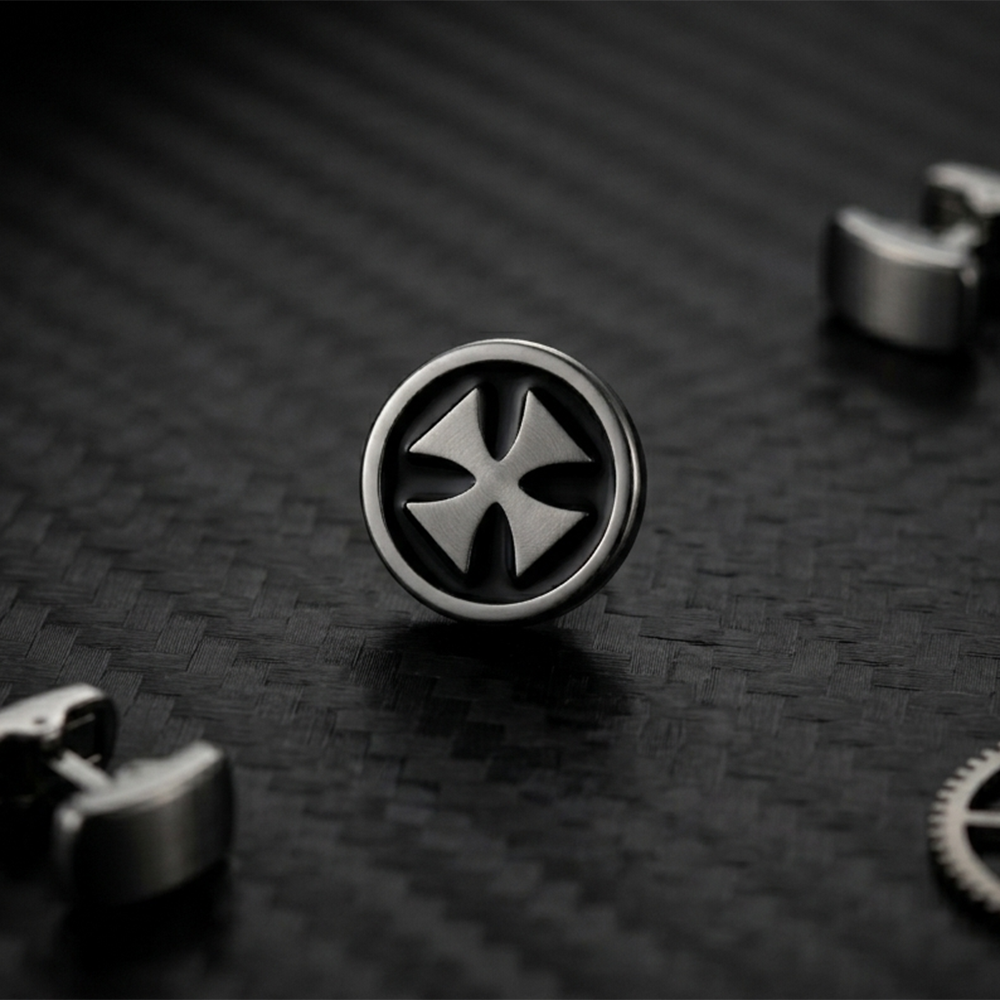 The99Jewel Black Stud Mens Earrings