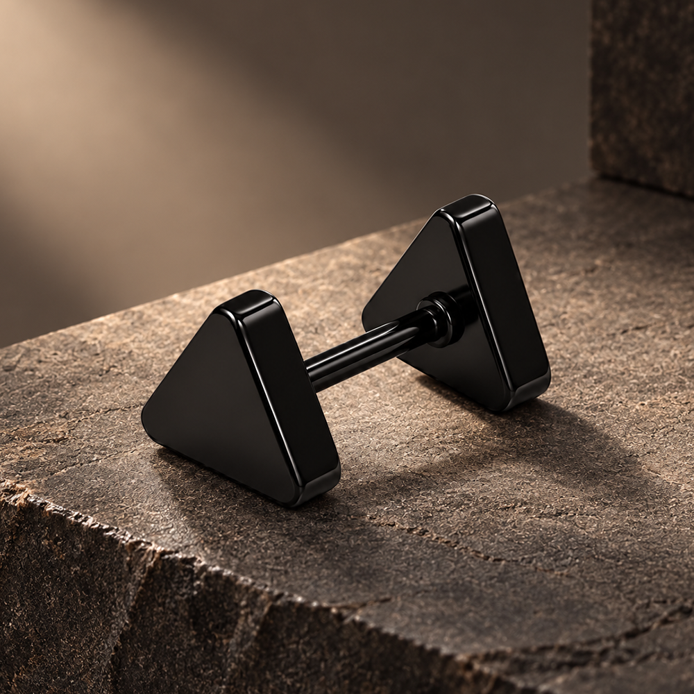 The99Jewel Men's Stylish Stud Piercing Earrings | Trendy Fashion Jewellery for Modern Men 