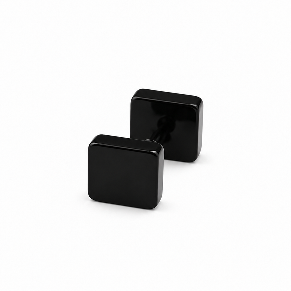 The99Jewel Men's Stylish Stud Piercing Earrings | Trendy Fashion Jewellery for Modern Men