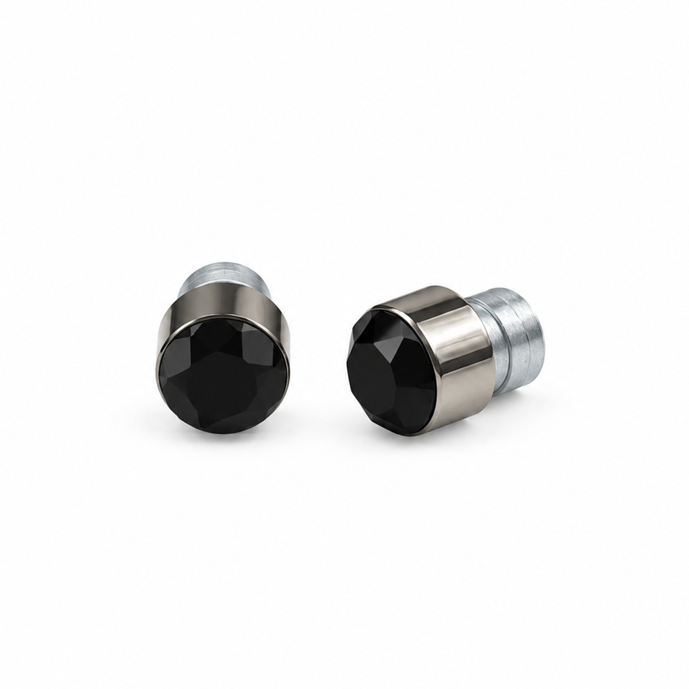 The99Jewel Men's Fashion Magnet Stud Earrings for Ear | Modern Stylish Ear Jewellery for Daily Wear ( Small Size )