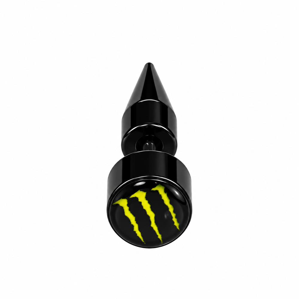 The99Jewel Men's Fashion Monster Design Stud Earrings for Ear Piercing | Modern Stylish Ear Jewellery for Daily Wear
