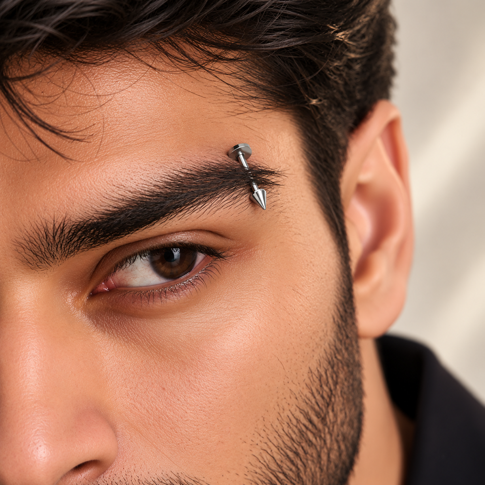 The99Jewel Men's Cool and Stylish Eyebrow Piercing Accessory