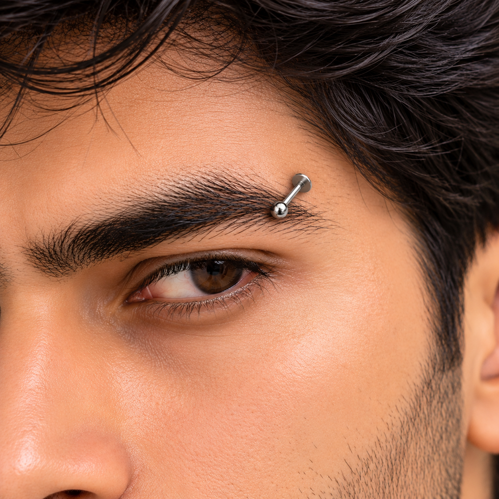 The99Jewel Men's Cool and Stylish Eyebrow Piercing Accessory