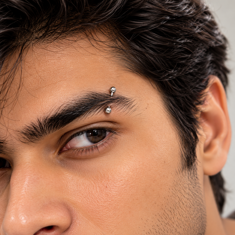The99Jewel Men's Cool and Stylish Eyebrow Piercing Accessory