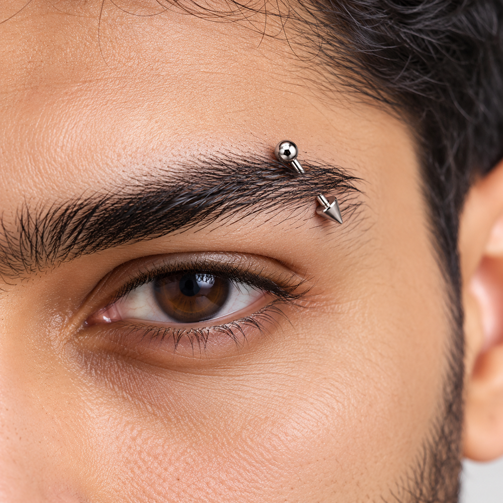 The99Jewel Men's Cool and Stylish Eyebrow Piercing Accessory