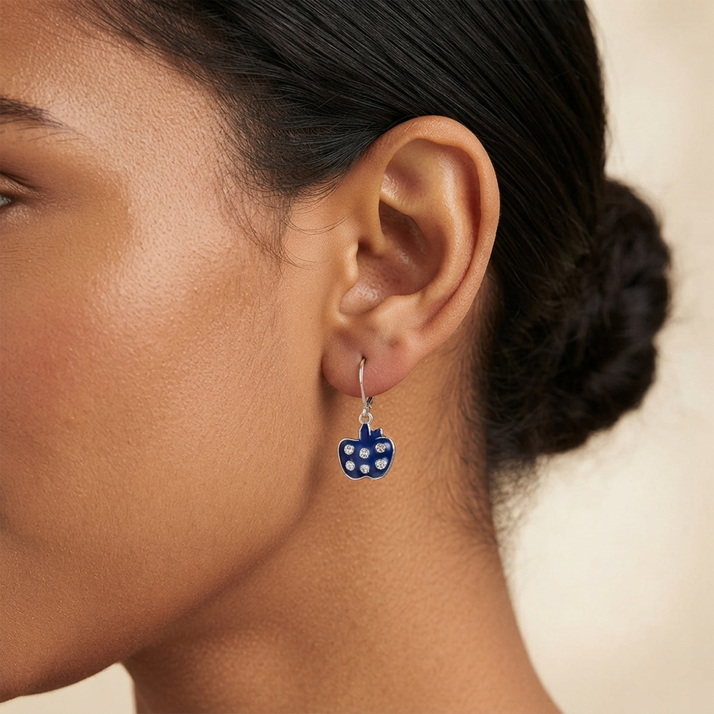 The99Jewel Premium Party Wear Austrian Hoop Earrings 