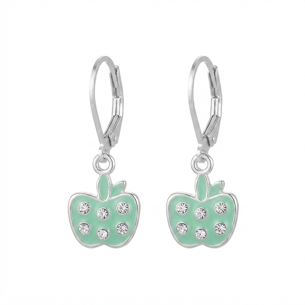 The99Jewel Premium Silver Plated Party Wear Austrian Hoop Earrings