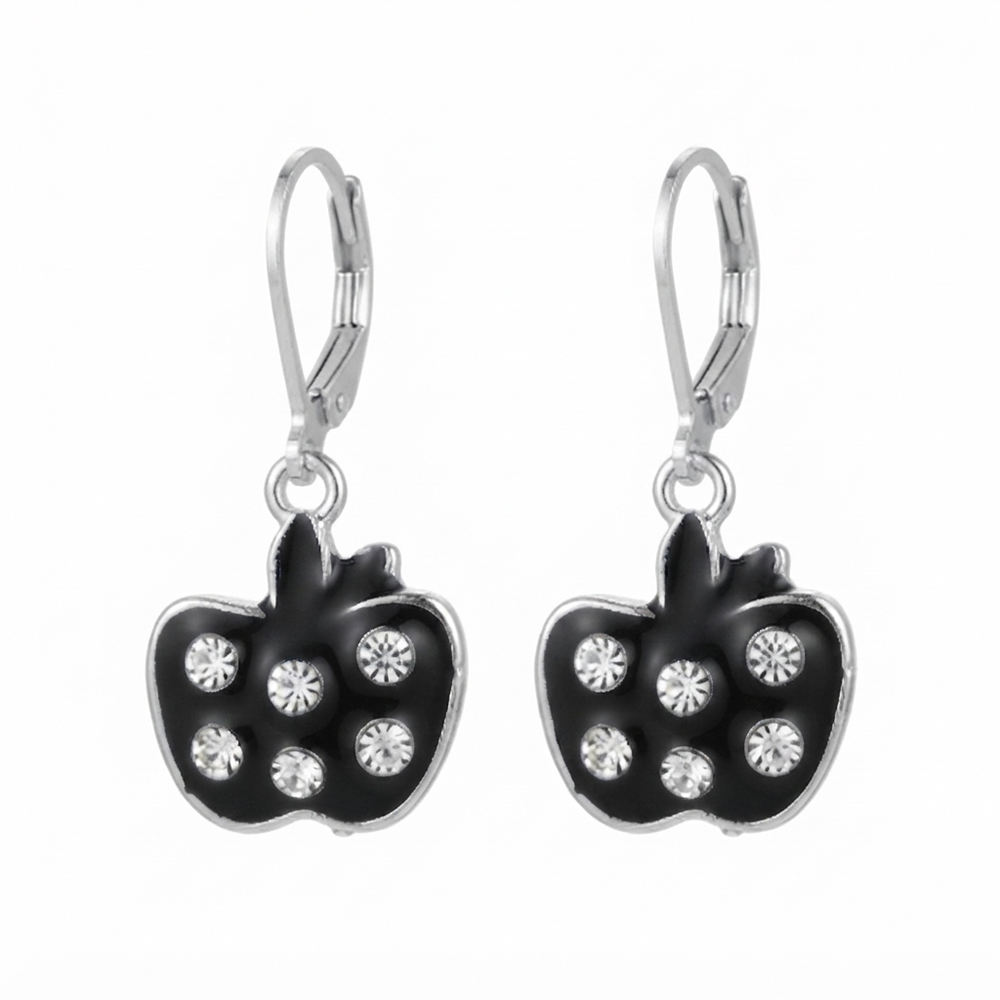 The99Jewel Premium Silver Plated Party Wear Austrian Hoop Earrings