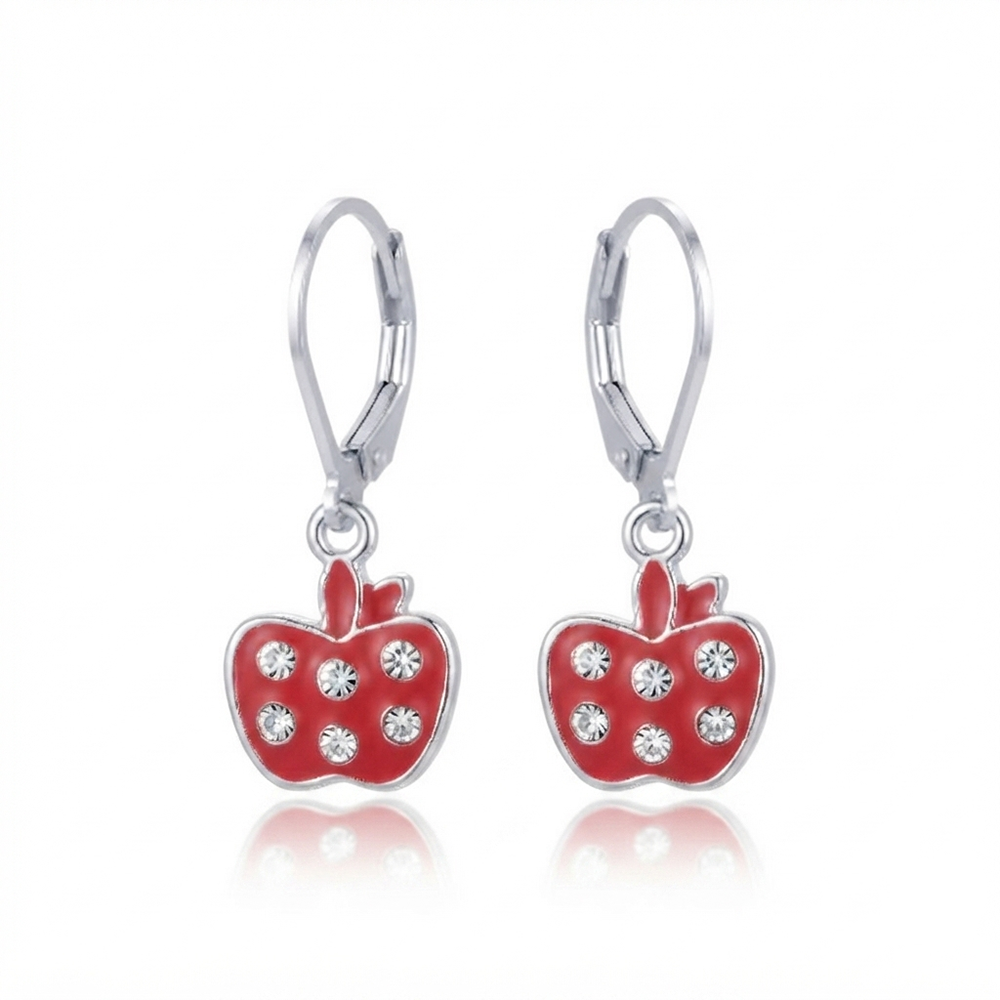 The99Jewel Premium Silver Plated Party Wear Austrian Hoop Earrings