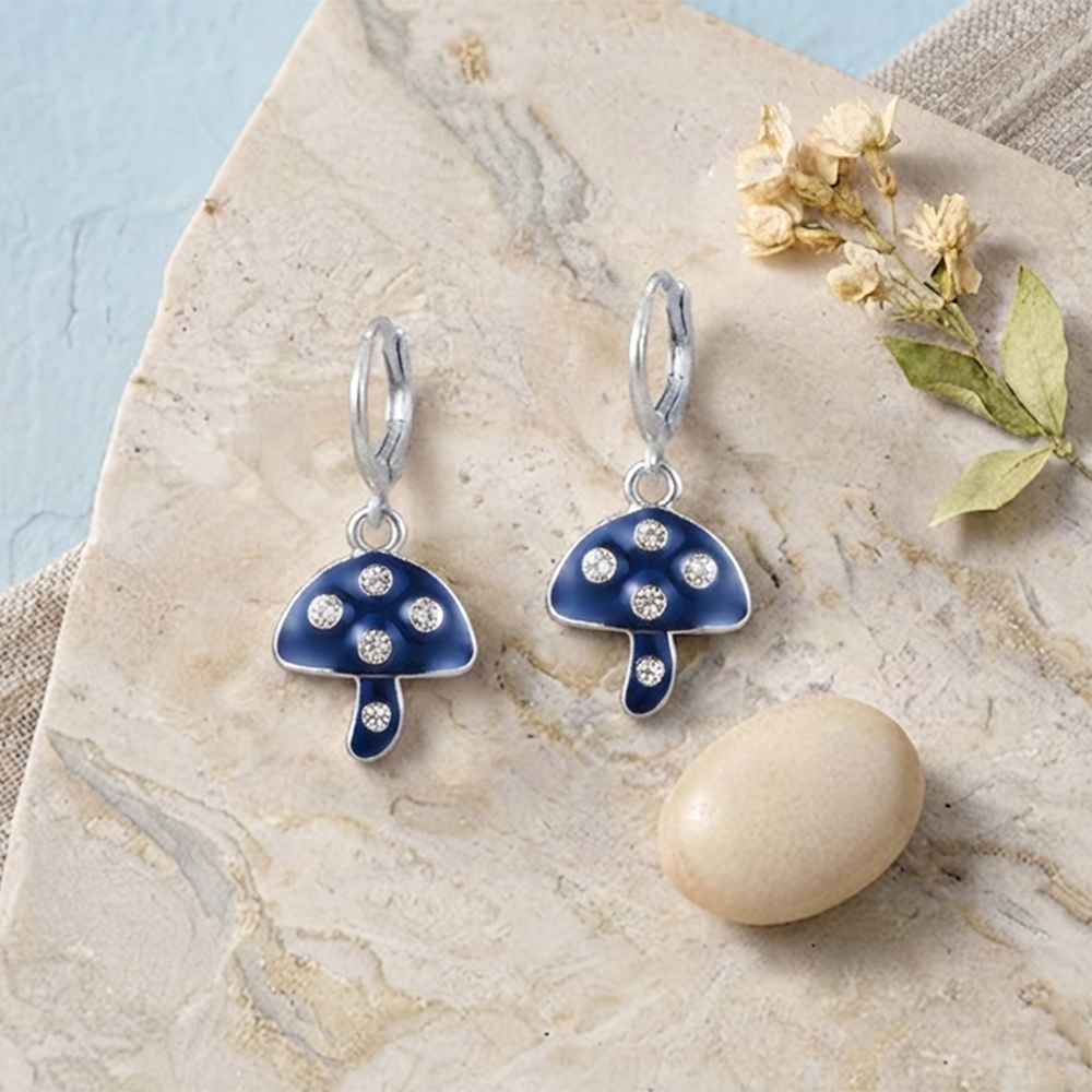 The99Jewel Contemporary Austrian Stone Hoop Earrings for Women