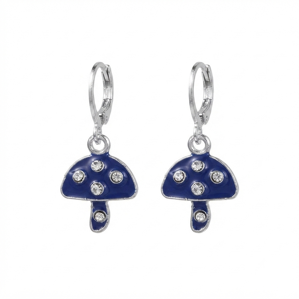 The99Jewel Contemporary Silver Plated Austrian Stone Hoop Earrings for Women