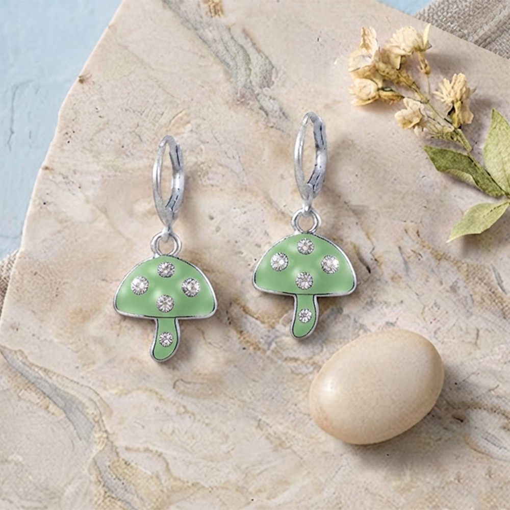 The99Jewel Contemporary Austrian Stone Hoop Earrings for Women