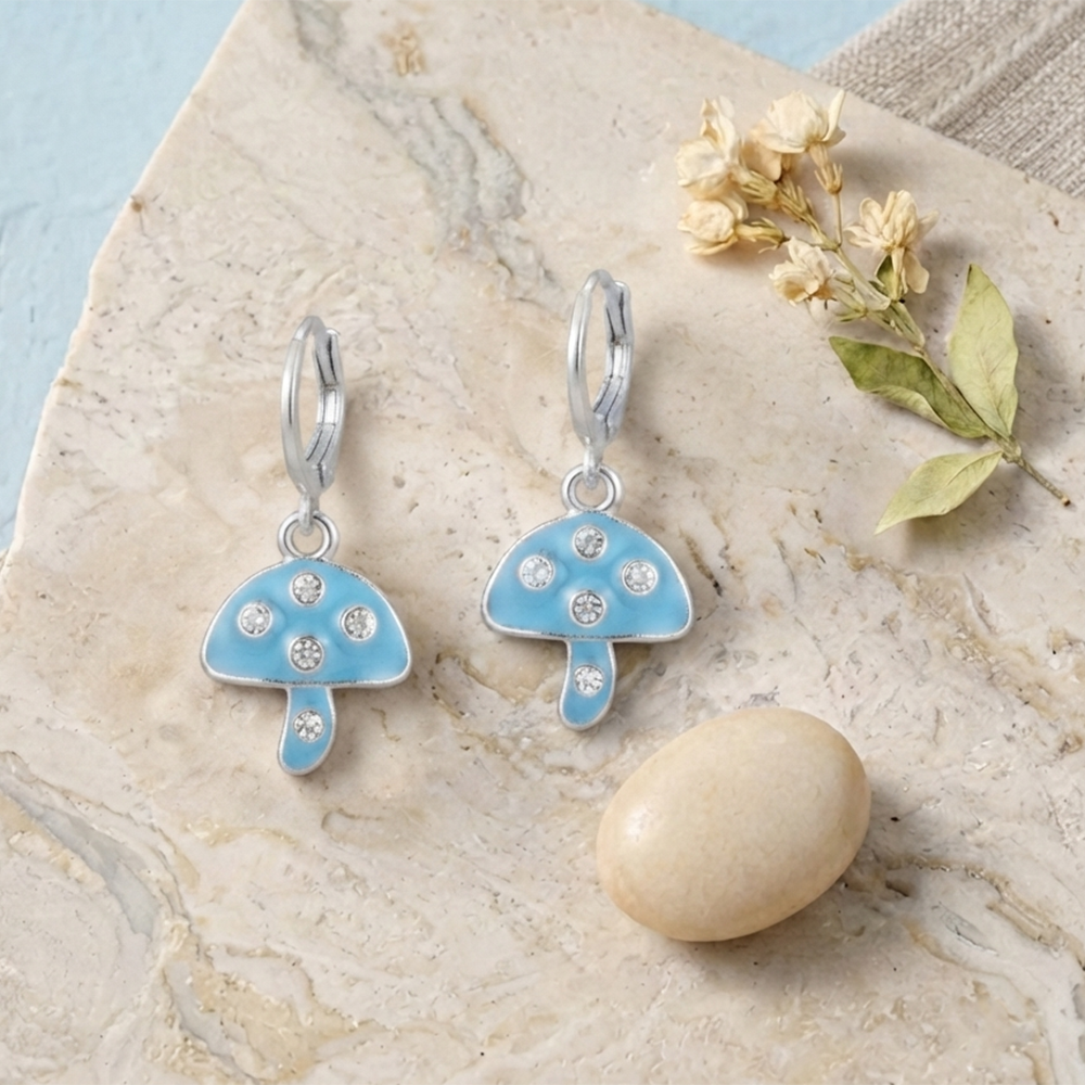 The99Jewel Contemporary Austrian Stone Hoop Earrings for Women