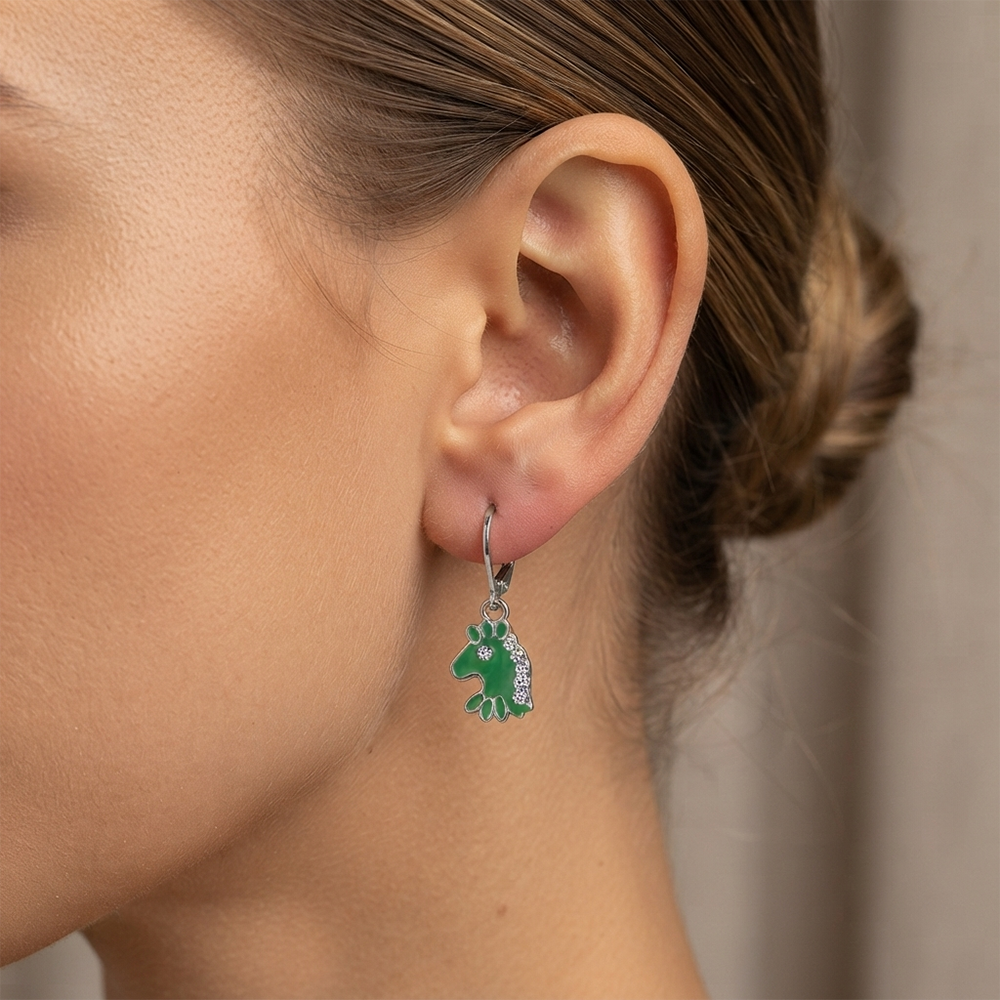 The99Jewel Fashion Jewellery Silver Plated  Austrian Hoop Earrings for Women