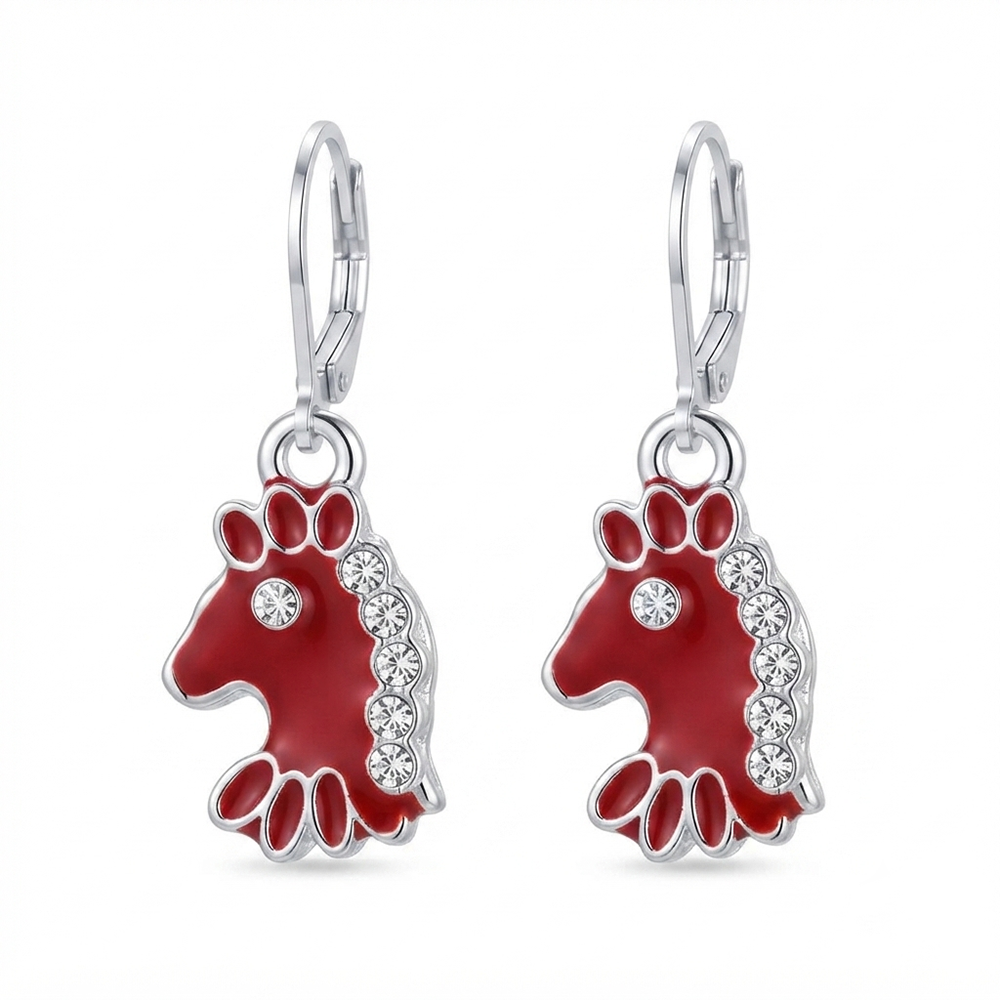 The99Jewel Fashion Jewellery Silver Plated  Austrian Hoop Earrings for Women