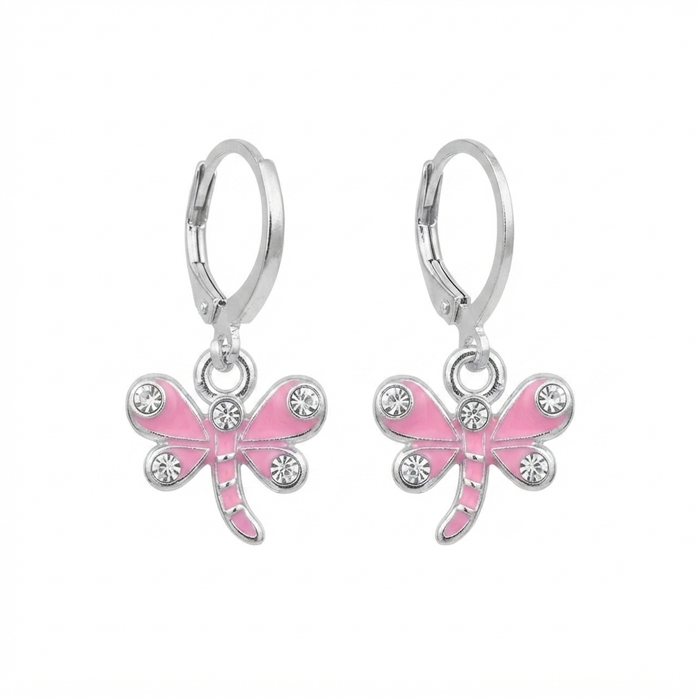 The99Jewel Elegant Silver Plated Austrian Stone Hoop Earrings