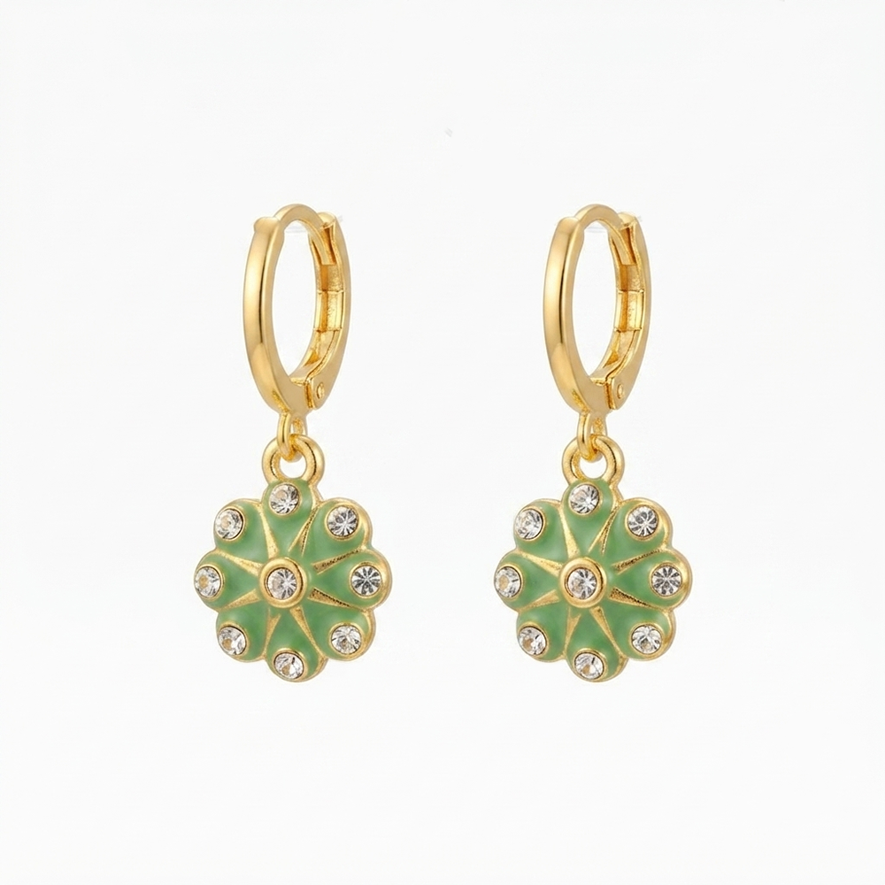 The99Jewel Modern Gold Plated Statement Hoop Earrings