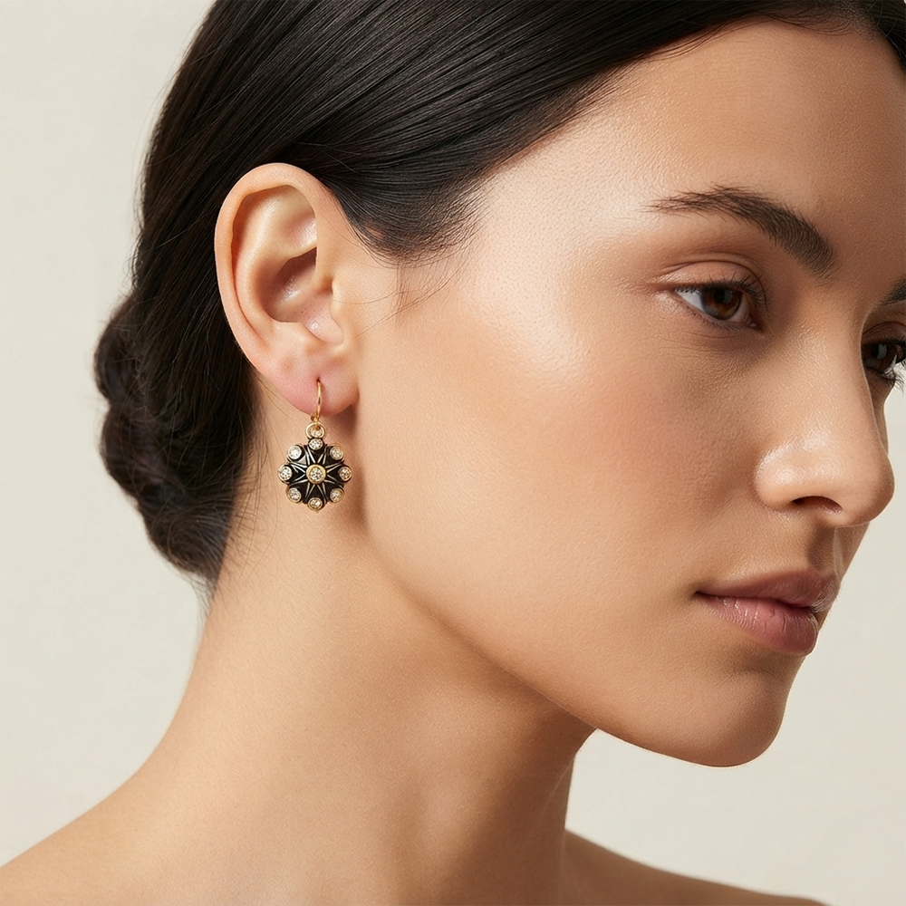 The99Jewel Modern Gold Plated Statement Hoop Earrings