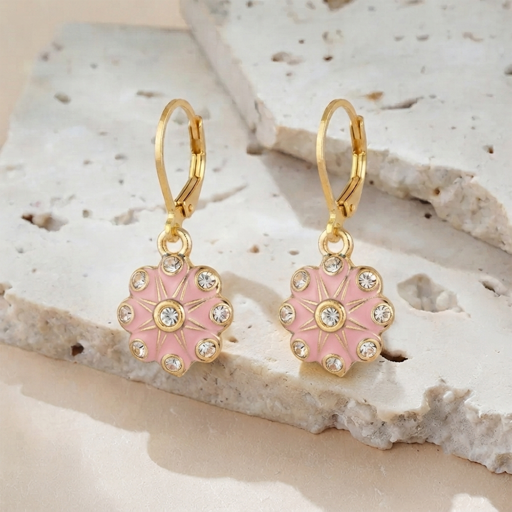 The99Jewel Modern Gold Plated Statement Hoop Earrings