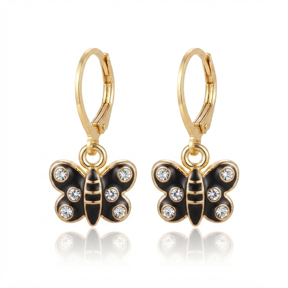 The99Jewel Modern Gold Plated Statement Hoop Earrings