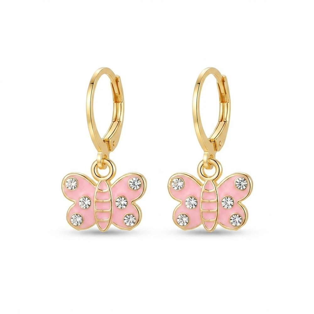 The99Jewel Modern Gold Plated Statement Hoop Earrings