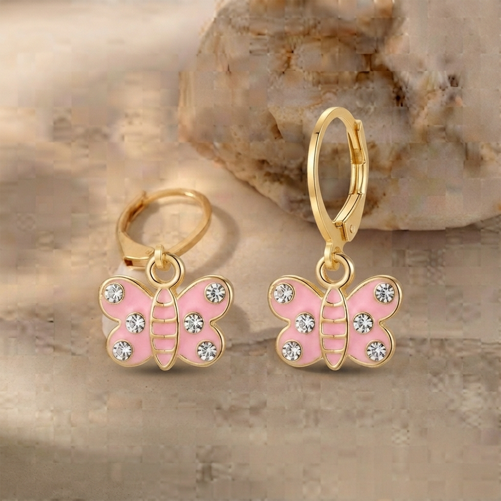 The99Jewel Modern Gold Plated Statement Hoop Earrings