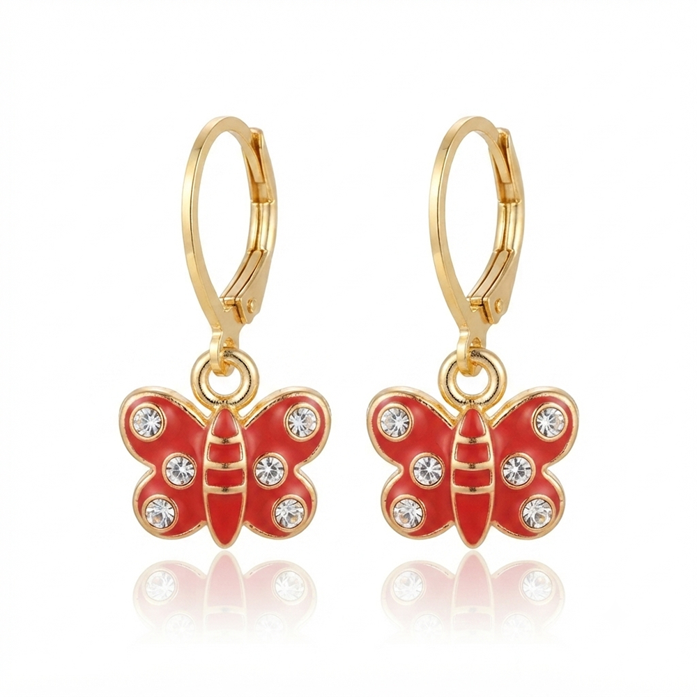 The99Jewel Modern Gold Plated Statement Hoop Earrings