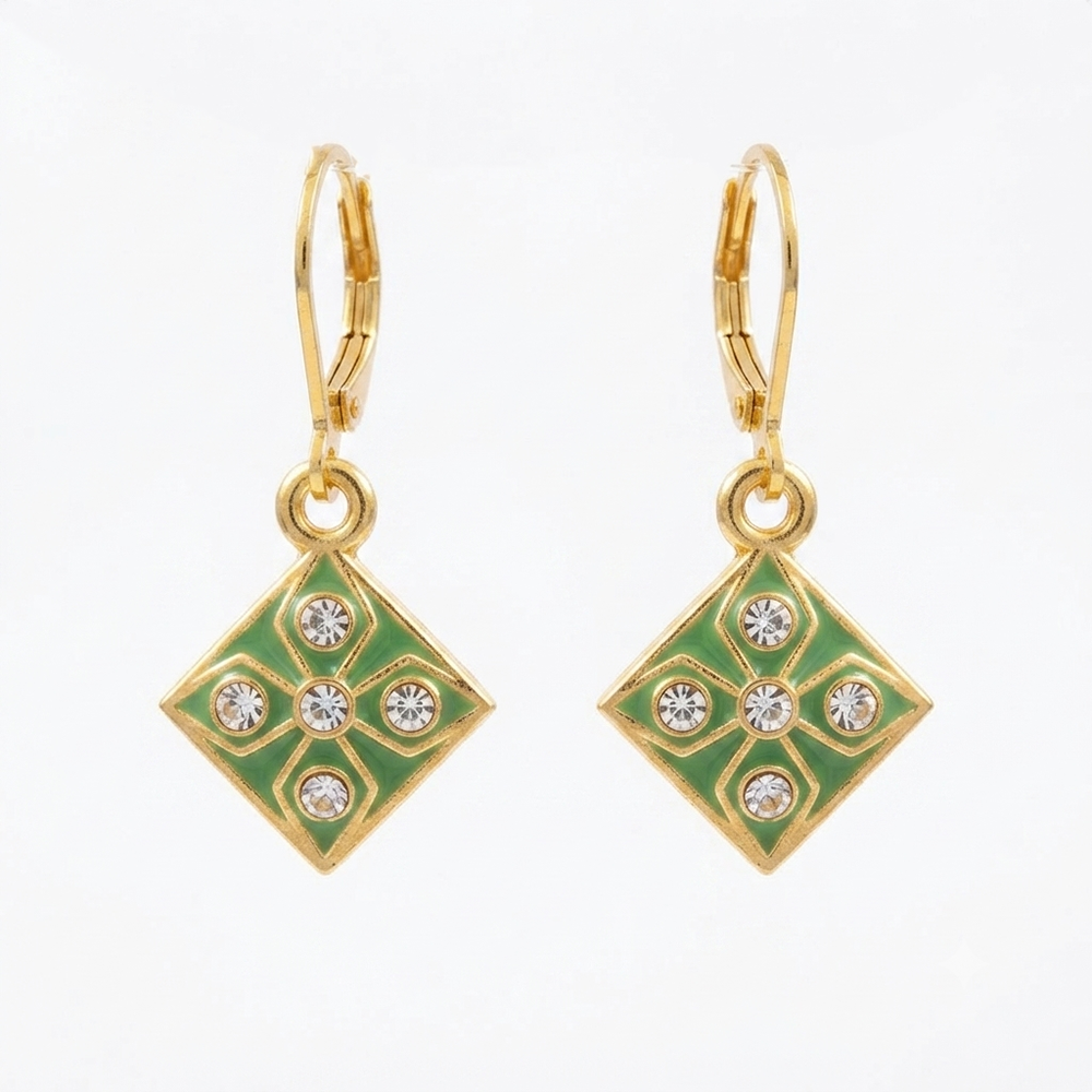 The99Jewel Modern Gold Plated Statement Hoop Earrings