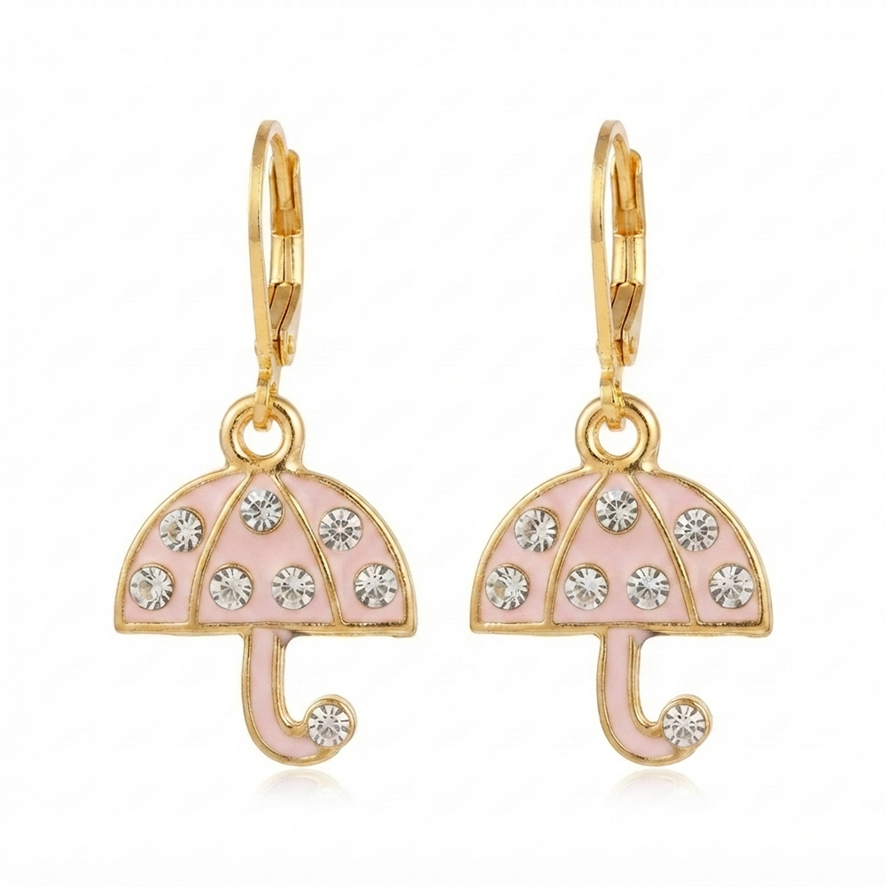 The99Jewel Designer Gold Plated Austrian Stone Hoop Earrings for Women