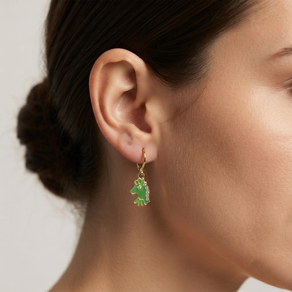 The99Jewel Fashion Gold Plated Hoop Earrings for Girls & Women
