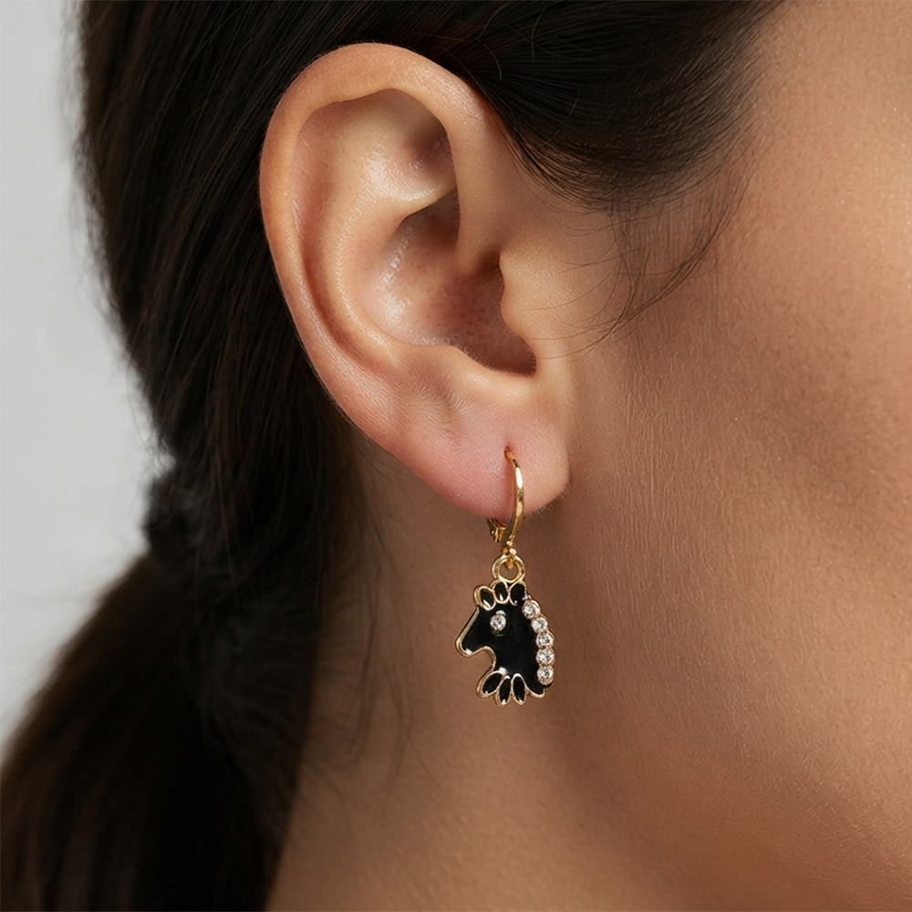The99Jewel Fashion Gold Plated Hoop Earrings for Girls & Women