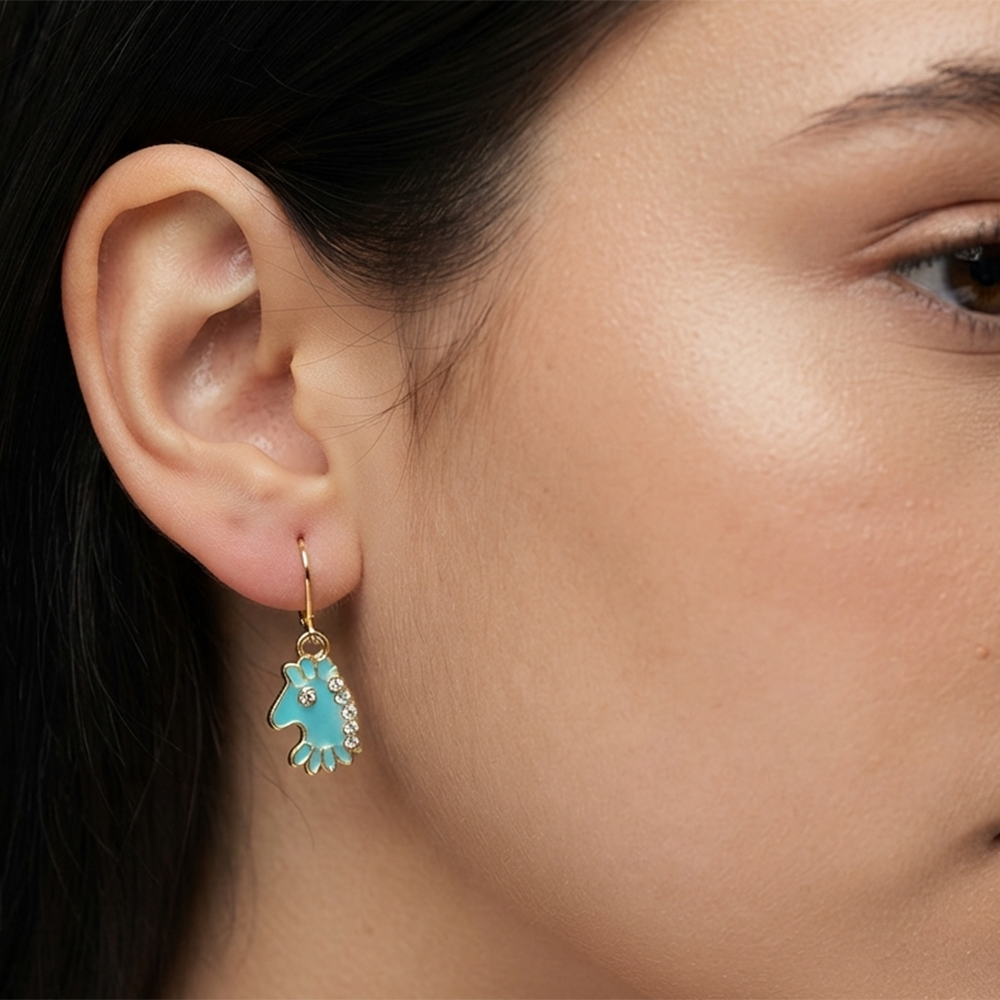 The99Jewel Fashion Gold Plated Hoop Earrings for Girls & Women