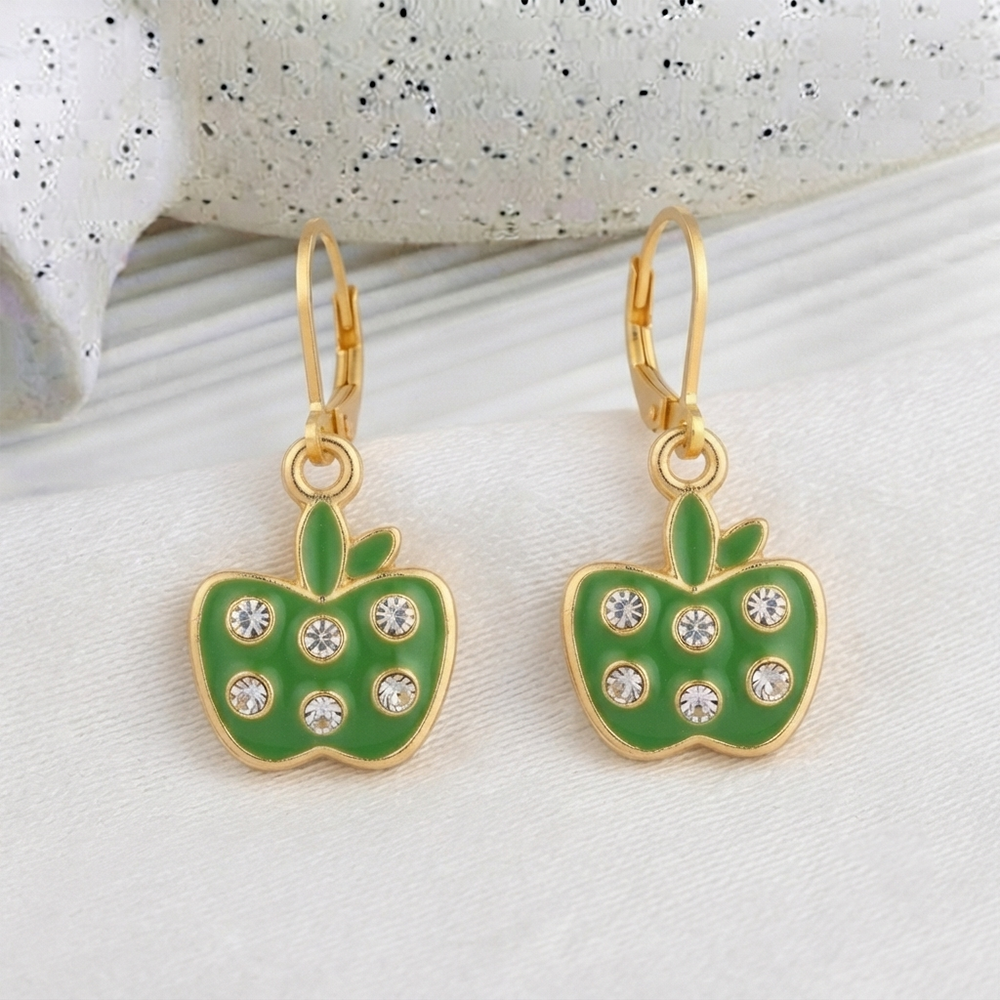 The99Jewel Trendy Gold Plated Austrian Stone Party Wear Hoop Earrings