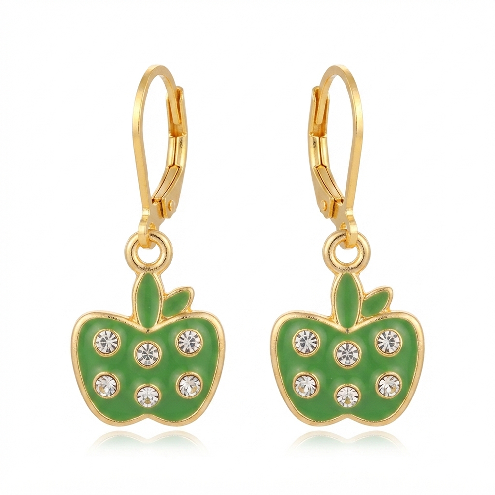 The99Jewel Trendy Gold Plated Austrian Stone Party Wear Hoop Earrings