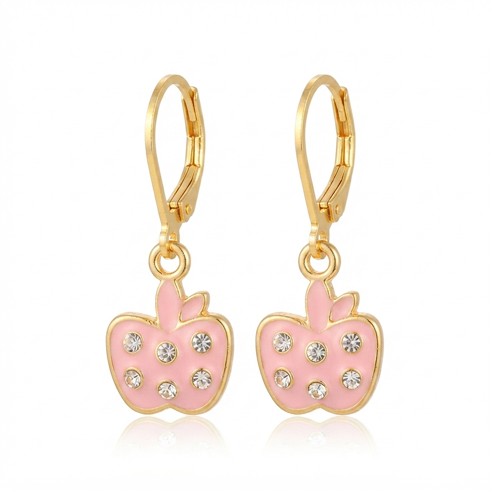 The99Jewel Trendy Gold Plated Austrian Stone Party Wear Hoop Earrings