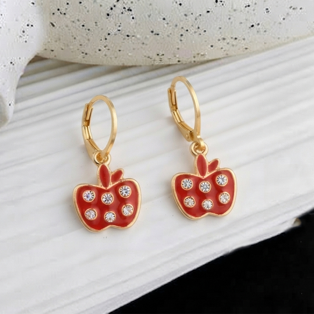 The99Jewel Trendy Gold Plated Austrian Stone Party Wear Hoop Earrings