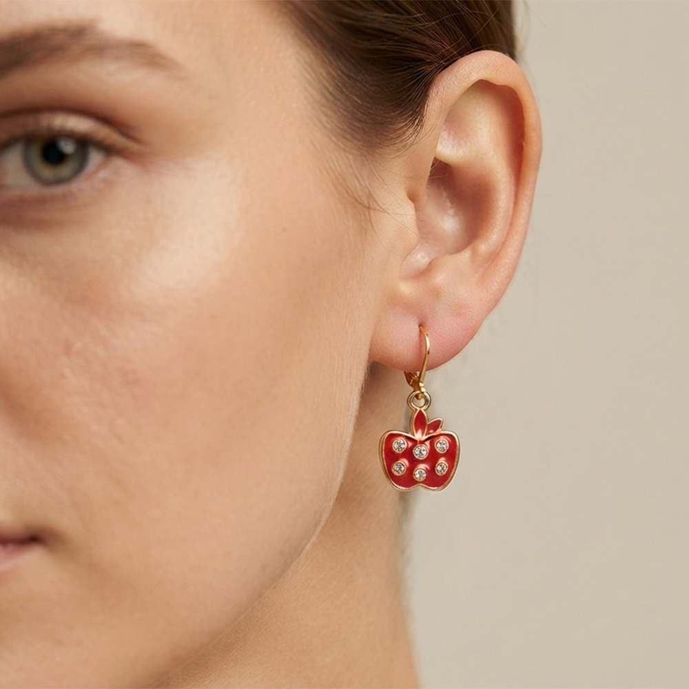 The99Jewel Trendy Gold Plated Austrian Stone Party Wear Hoop Earrings