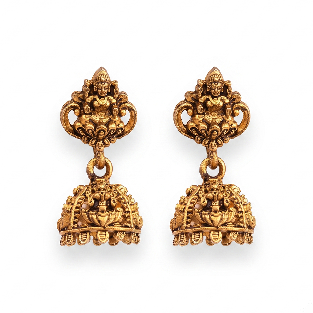 The99Jewel Silver Plated Austrian Stone Dangler Earrings