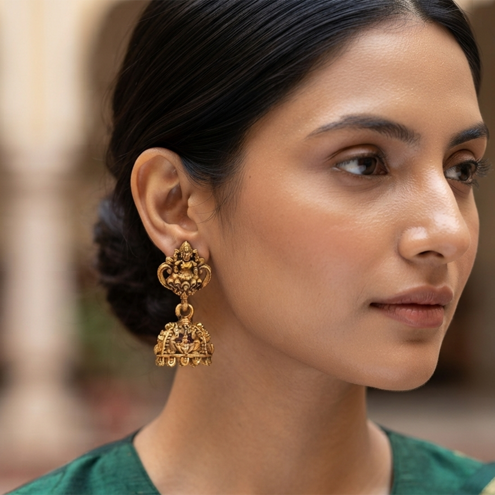 The99Jewel Silver Plated Austrian Stone Dangler Earrings