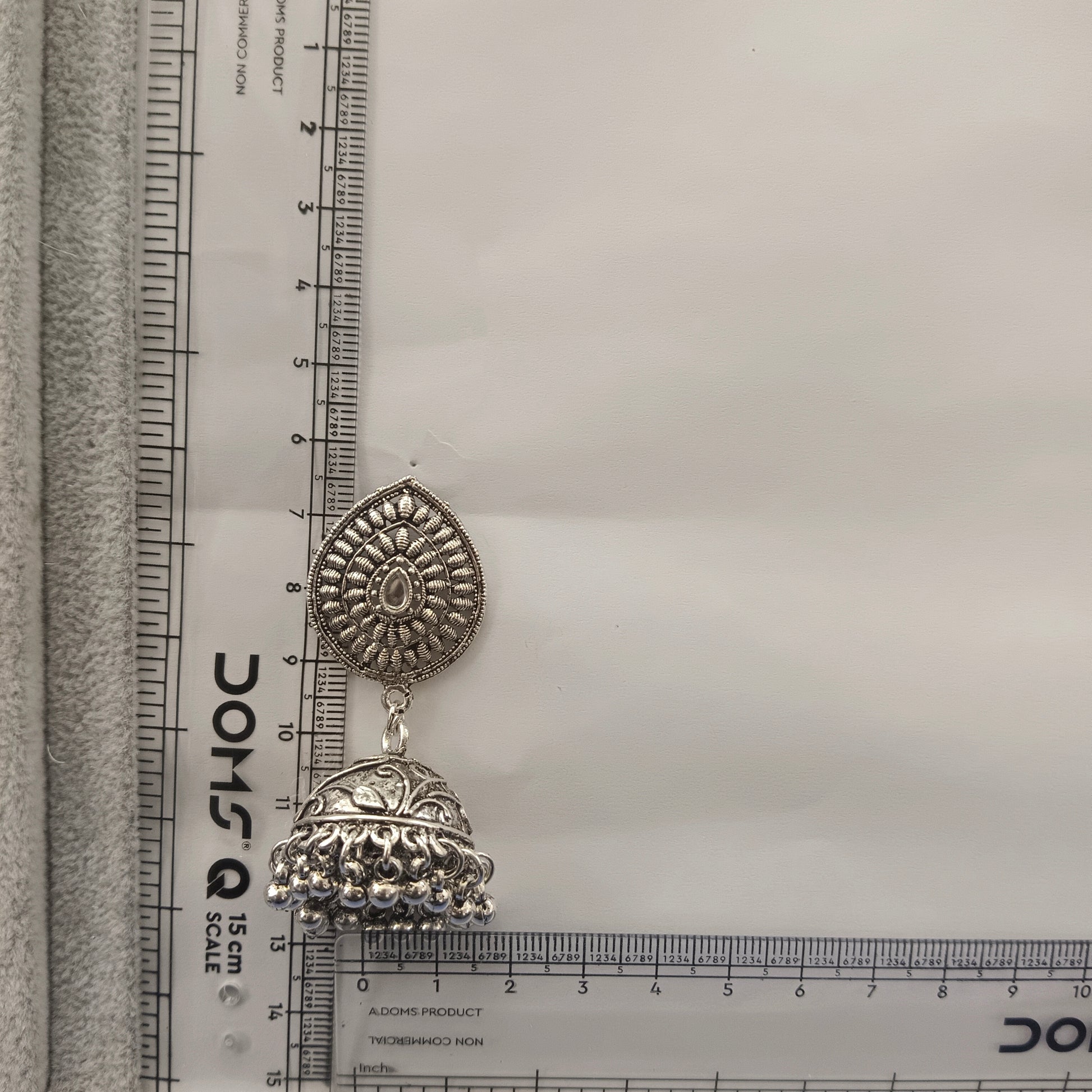 The99Jewel Stylish Oxidised Jhumki Earrings for Women