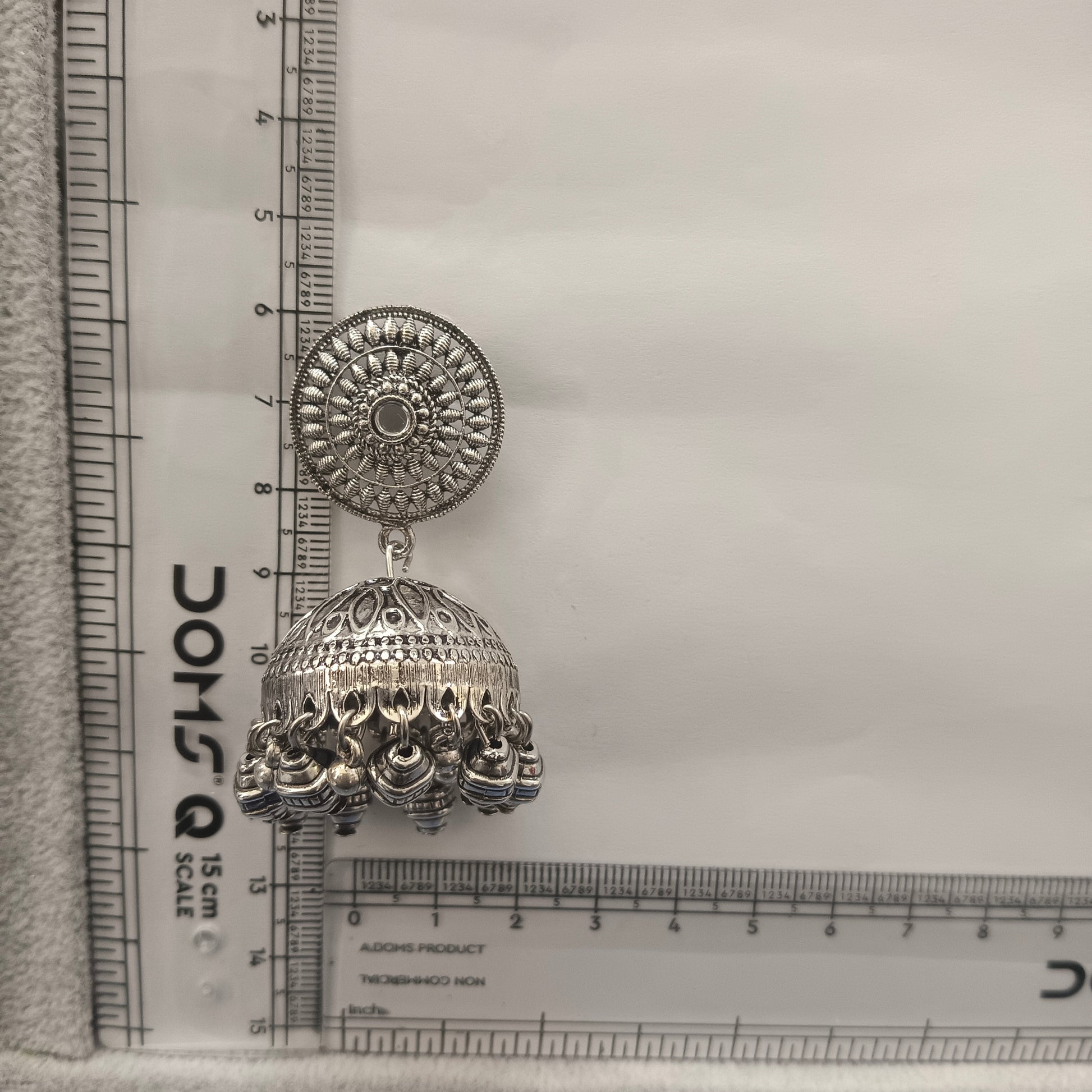 The99Jewel Stylish Oxidised Jhumki Earrings for Women