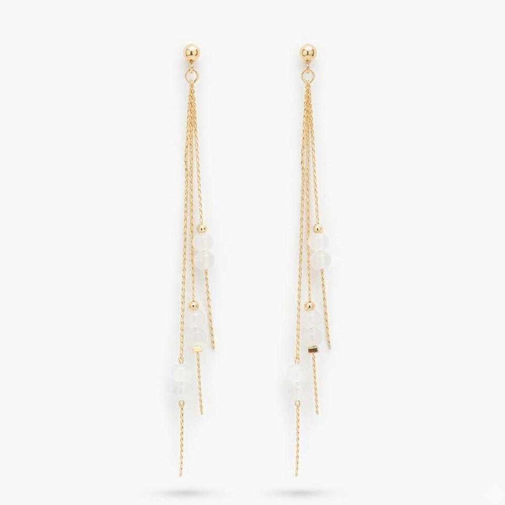 The99Jewel Trendy Long Tassel Earrings for Women Stylish Party & Festive Wear Jewellery