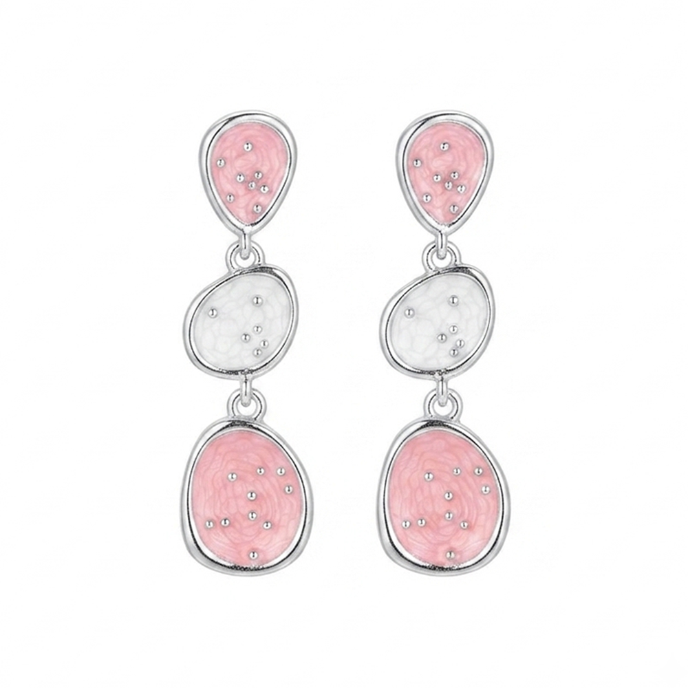 The99Jewel Beautiful Silver Plated Rasin Stone Long Dangler Earrings for Women Trendy Ethnic Jewellery