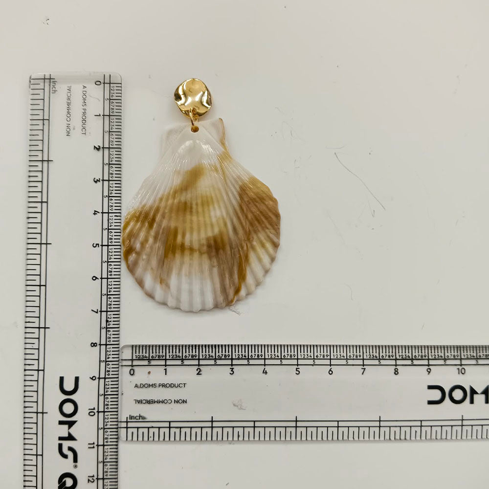 The99Jewel Gorgeous Shell Drop Dangler Earrings for Women Stylish Beach & Festive Fashion Jewellery